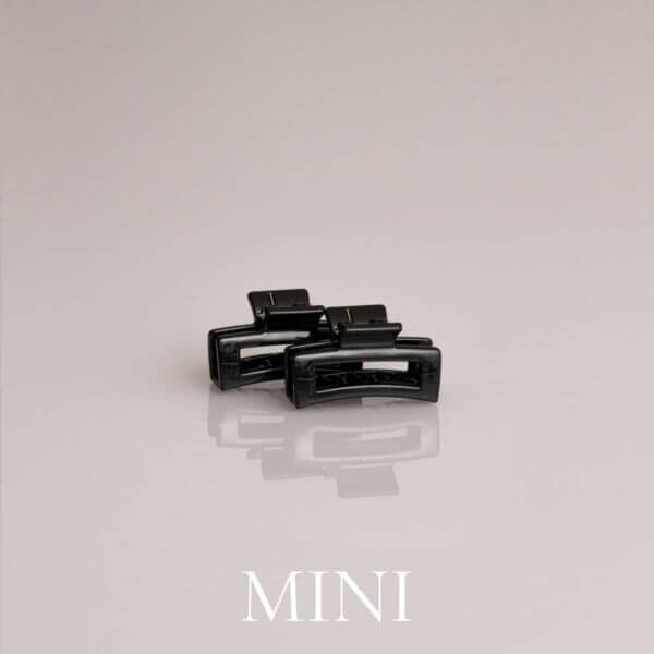 Glansig Svart Mini 2 pack